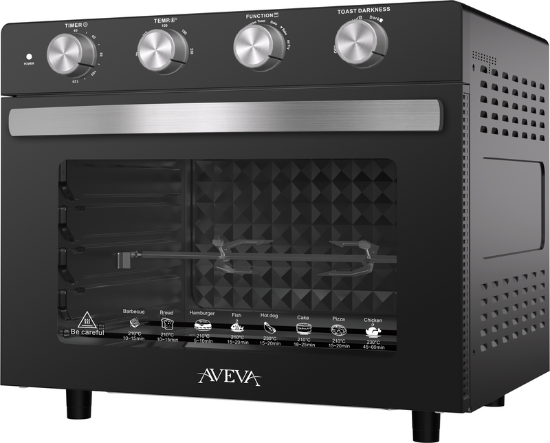 AVEVA | Electric Oven 45Ltrs Airfry Black | AV-HHEAFO45