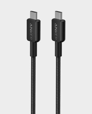 ANKER | 322 USB-C to USB-C 3ft Braided Cable Black | A81F5H11