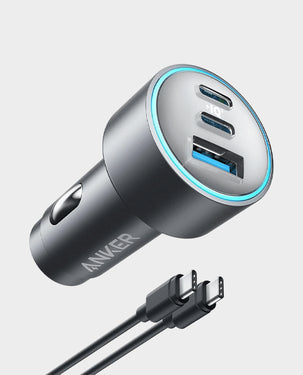 ANKER | 535 Car Charger 67W 3-Port with USB C Cable Black | B2731HA1