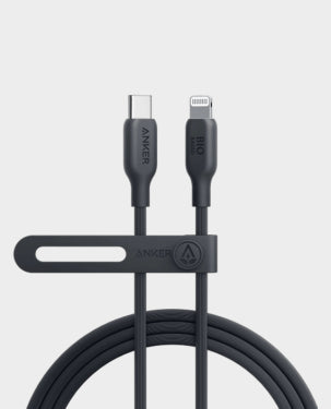 ANKER | 542 USB-C to Lightning 6ft Bio-Based Cable Phantom Black | A80B2H11