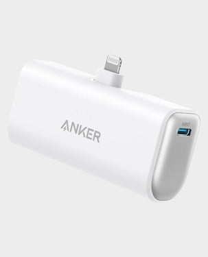 ANKER |  Nano Powerbank 5000mAh 12W Built In Lightning Connector White | A1645H21