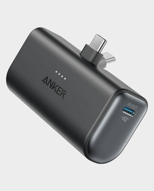 ANKER | Nano Powerbank 5000mAh 22.5W with Built in USB-C Connector Black | A1653H11
