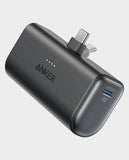 ANKER | Nano Powerbank 5000mAh 22.5W with Built in USB-C Connector Black | A1653H11