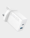 ANKER | Select 20W 2-Port Charger With USB-C Cable 5ft White | B2348K21