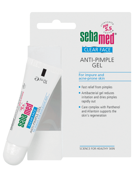 SEBAMED | Clear Face Anti-pimple Gel pH 5.5 Size 10ML | SB5554423