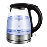 DAEWOO | Glassk Kettle W Blue Light 1.7Ltrs | DEK 1218