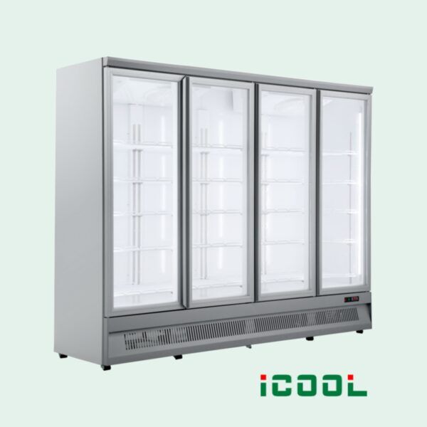 GENERALCO | iCool Four Door Supermarket Vertical Display Fridge | FC-BF250AH