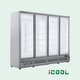 GENERALCO | iCool Four Door Supermarket Vertical Display Fridge | FC-BF250AH