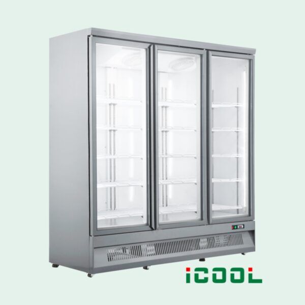 GENERALCO | iCool Triple Door Supermarket Vertical Display Freezer | FD-BT188AH