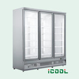 GENERALCO | iCool Triple Door Supermarket Vertical Display Freezer | FD-BT188AH