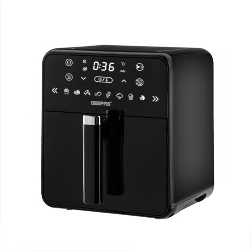 GEEPAS | Digital Air Fryer 4.0Ltrs Pot 1300W Black | GAF37539
