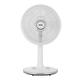 GEEPAS | 14-Inch Desk Fan With 3 Speed Setting ABS Circulator Head AS 5 Fins Blade White | GF21202