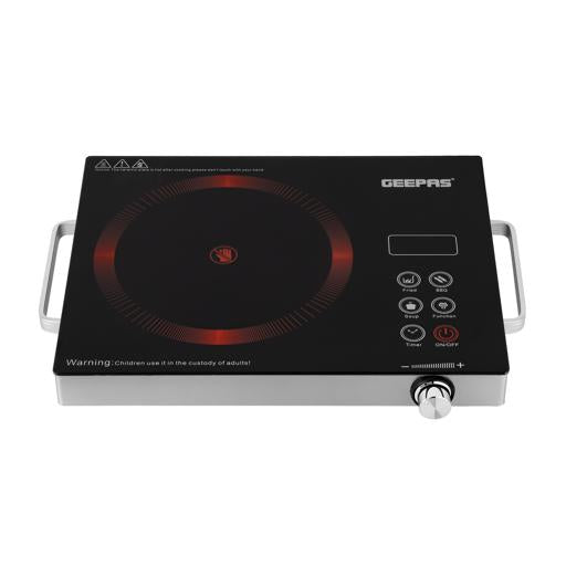 GEEPAS | Digital Infrared Cooker 2000W Ceramic Heating Element | GIC6920