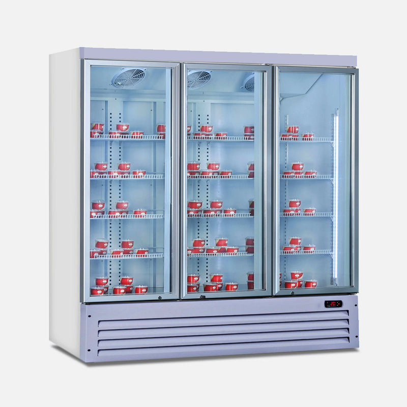 GENERALCO | Glass Refrigerator 3 Doors 1664 LTR | TSB-1CF-13 PRMB
