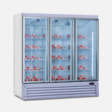 GENERALCO | Glass Refrigerator 3 Doors 1664 LTR | TSB-1CF-13 PRMB