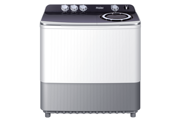 HAIER | Twin Tub Washing Machine 10.5 kg White Gray | HWM105-M186