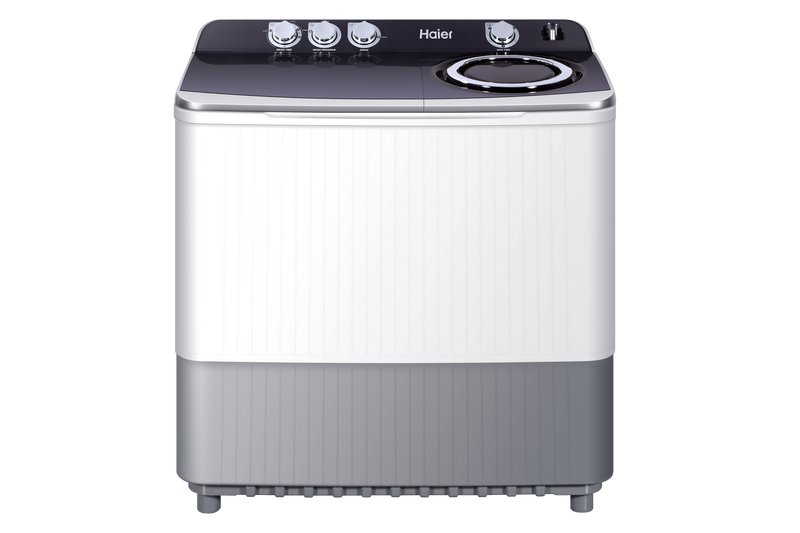 HAIER | Twin Tub Washing Machine 10.5 kg White Gray | HWM105-M186