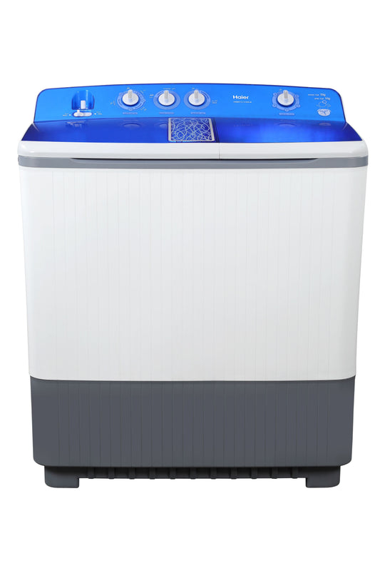 HAIER | Semi Automatic Twin Tub Washing Machine 15 kg 300 RPM | HWM215-1128S-N