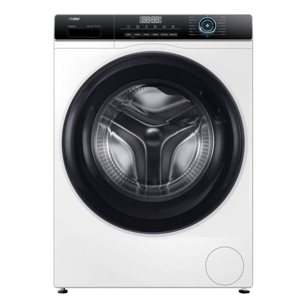 HAIER | 8kg Front Load Washing Machine Free Standing 525MM Super Drum Refresh Stainless Steel | HW80-BP12929