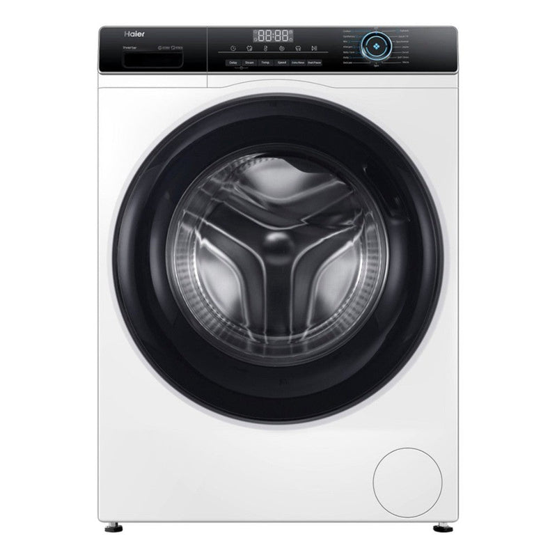 HAIER | 8kg Front Load Washing Machine Free Standing 525MM Super Drum Refresh Stainless Steel | HW80-BP12929