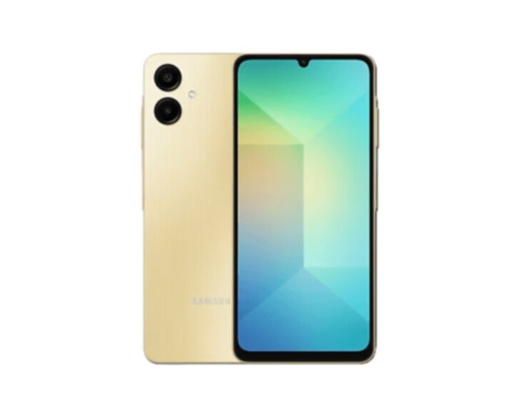 SAMSUNG | Galaxy A06, 128GB 4GB Ram Smartphone, Gold | MSSHPA065F12D