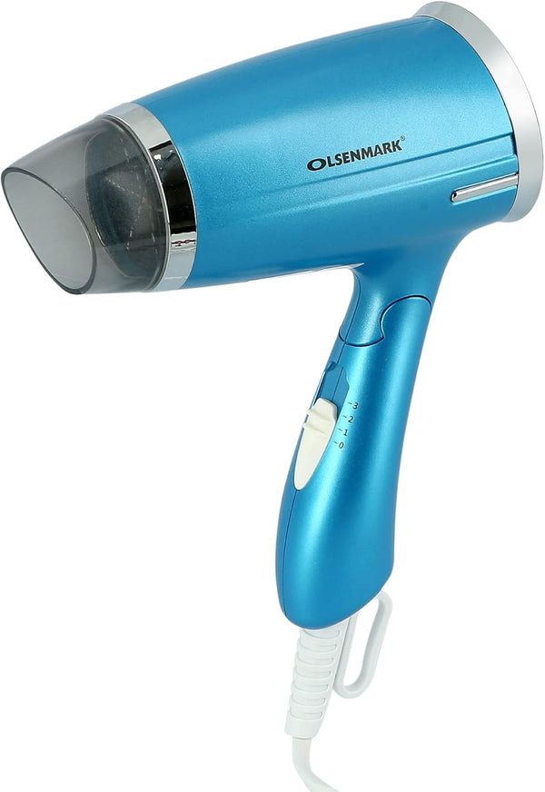 OLSENMARK | Mini Powerful Hair Dryer Olsenmark Hair Styler Power 1400W | OMH4008