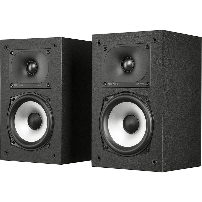 POLK | High-Resolution Compact Bookshelf Loudspeakers Pair | MXT15
