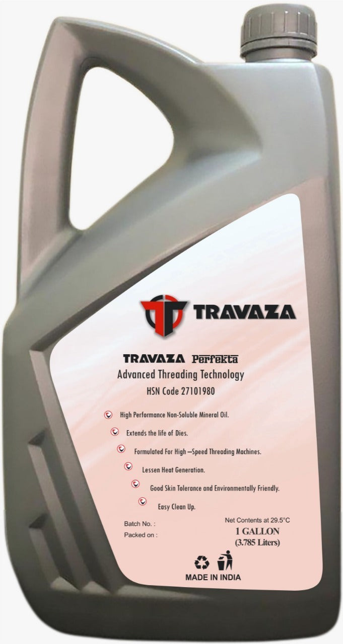TRAVAZA Perfekta thread cutting oil, spray can, 600ml, mineral oil based