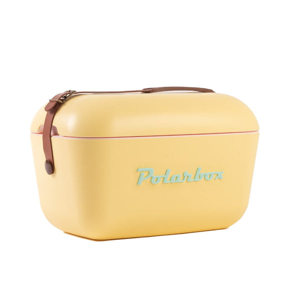 POLARBOX | 20 Liters Classic Cooler Box Yellow Cyan | PB-9218