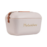 POLARBOX | 12 L Classic Cooler Box with Leather Strap Pearl Gold | PB-9403