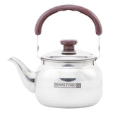 ROYALFORD | 1 Litre Stainless Steel Tea Kettle Silver | RF6187