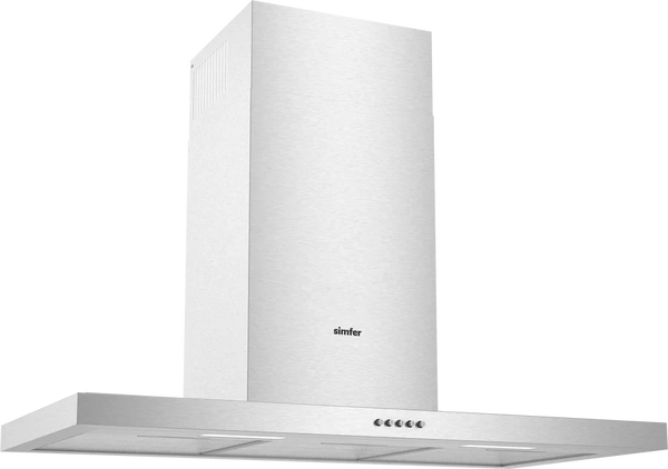 SIMFER | Wall Mounted Cooker Hood 90cm 3 speeds Inox | SMF8933