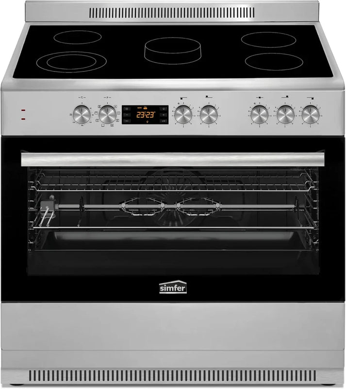 SIMFER | 90cm Fully Electric Ceramic Cooker | SMF9067VCM
