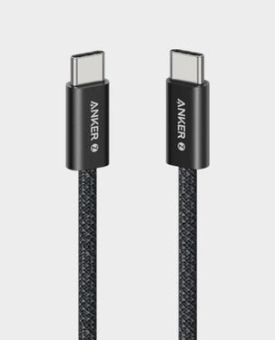 ANKER | Zolo USB C to USB C Braided Cable 240W 3.3 ft (1m) Fast Charging Black | A8060H11