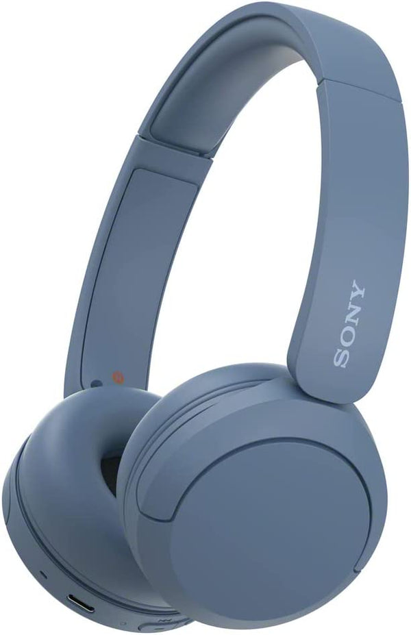 SONY | Good Sound Quality BT Headphone Battery Life 50 hrs Quick Charge 3 Mins 1.5 hrs  Blue | WH-CH520/LZ