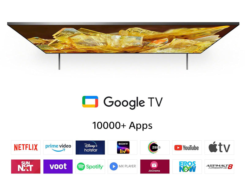 SONY | X90L 65 inch  Bravia XR LED 4K Ultra HD Full Array Google TV | XR-65X90L/NP