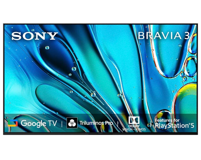SONY | Bravia 3 Class LED 4K HDR 85 inch Google TV | K-85S30/RP