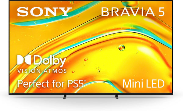 SONY | Bravia 5 Class Mini LED  4K HDR 65 inch Google TV (2025) | K-65XR50