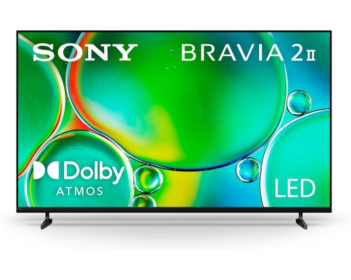 SONY | Bravia 2 II 4K Processor X1 4K Ultra HD High Dynamic Range (HDR) 55 inch Google TV (2025 model) | K-55S20M2