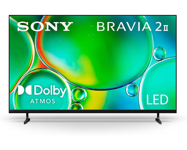 SONY | Bravia 2 II 4K Processor X1 4K Ultra HD High Dynamic Range (HDR) 50 inch Google TV (2025 model) | K-50S20M2