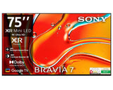 SONY | Bravia 7 Mini LED QLED 4K Ultra HD 75 inch Smart Google TV | K-75XR70