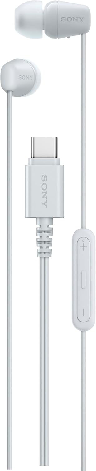 SONY | USB-C Wired In-Ear Headphones - White | IER-EX15C/WZ