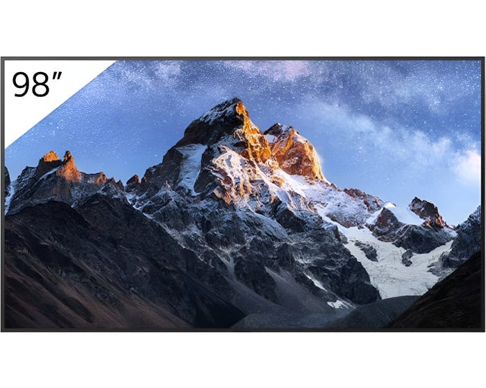 SONY | 98 inch Bravia FW LED UHD 4K High Dynamic Range (HDR) Google TV | FW-98BZ50L