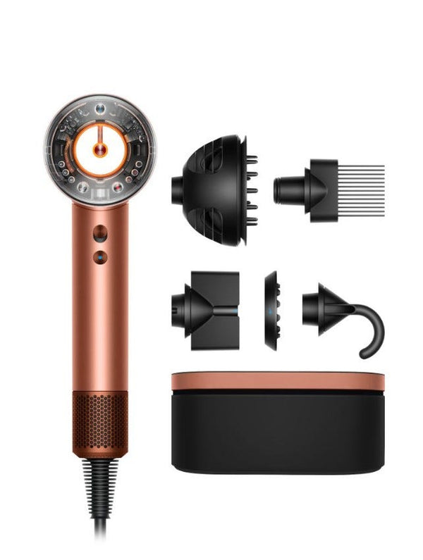 DYSON | Supersonic Nural Hair Dryer Curly Coily Amber Silk Gift Edition | TE0242807