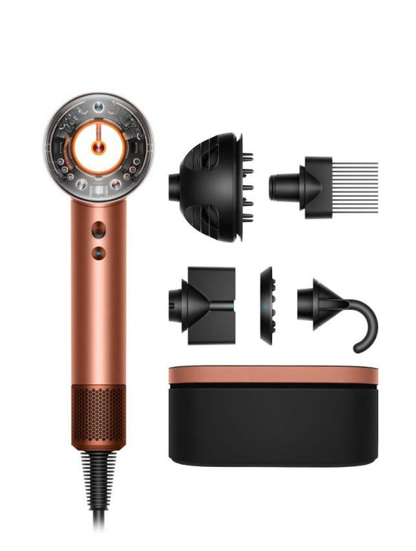 DYSON | Supersonic Nural Hair Dryer Curly Coily Amber Silk Gift Edition | TE0242807