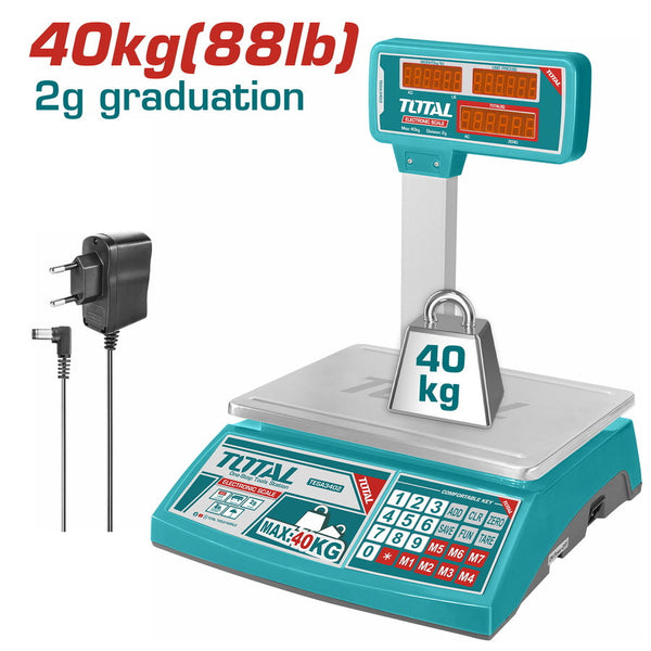 TOTAL | Electronic scale 40Kg | TESA3402