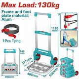 TOTAL | Foldable Hand Truck 130kg | THWB61201