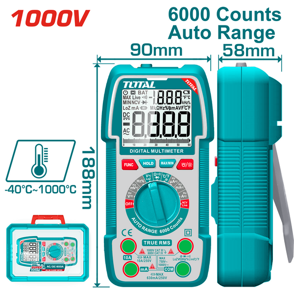 TOTAL | Digital multimeter | TMT5310004