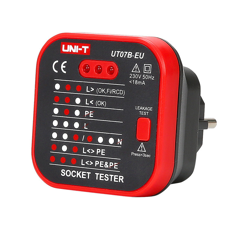 UNI-T | Series Socket Testers | UT07A-UK