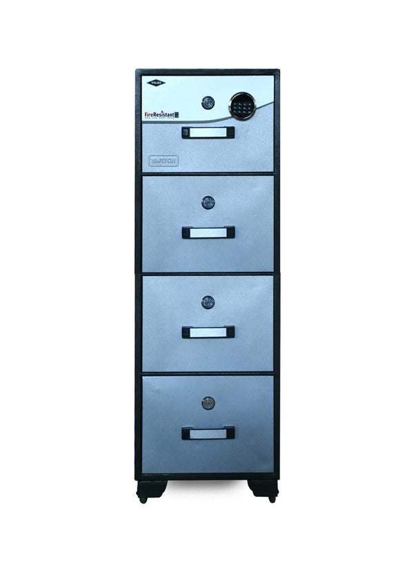 WELKO | Fireproof Filing Cabinet 4 Drawers 300kgs FRC4 EKT | 4000010088247